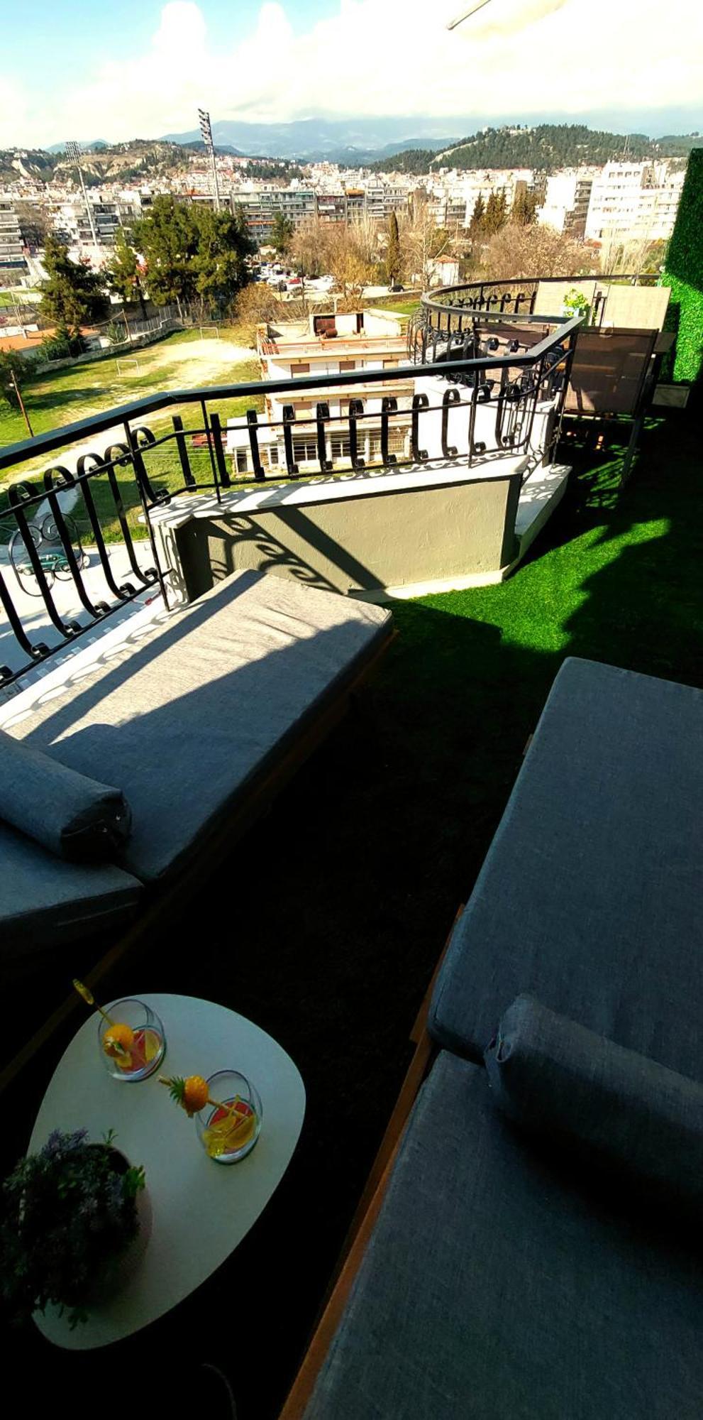 Sky View Suite Serres Exterior photo
