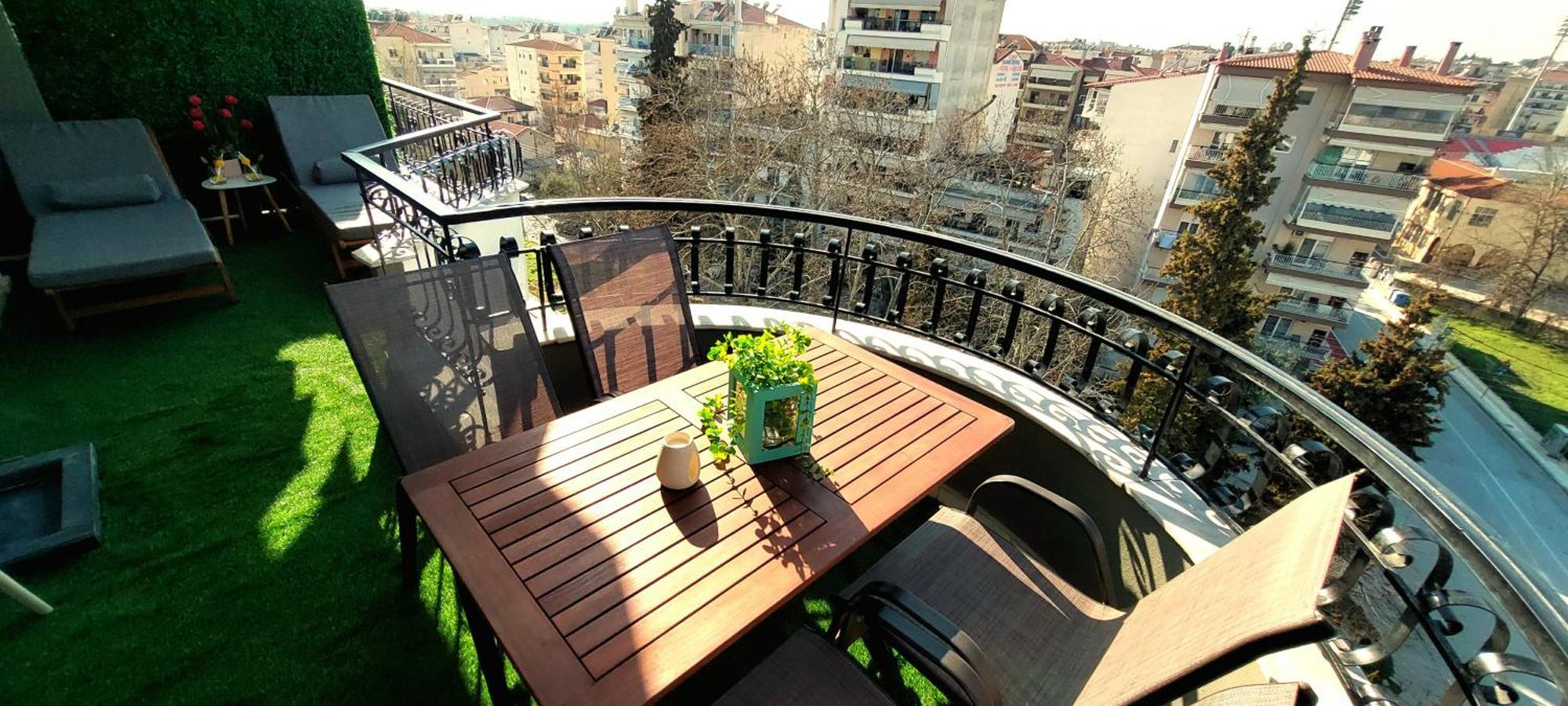 Sky View Suite Serres Exterior photo